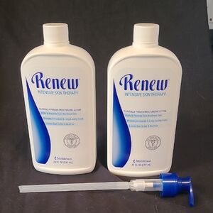Renew Intensive Skin Therapy Lotion - Blue and White